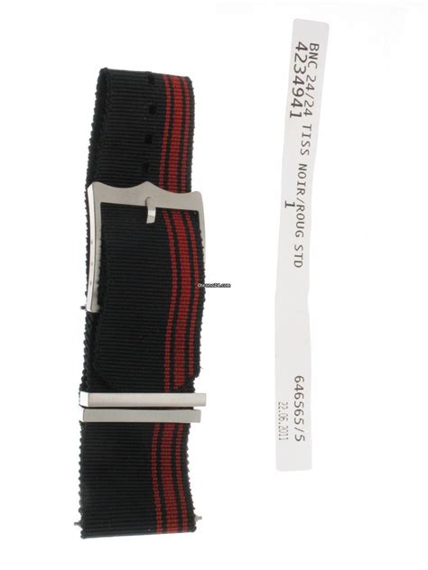 stevanella tudor|Tudor Fabric black/red strap Black Bay 4234941 22mm .